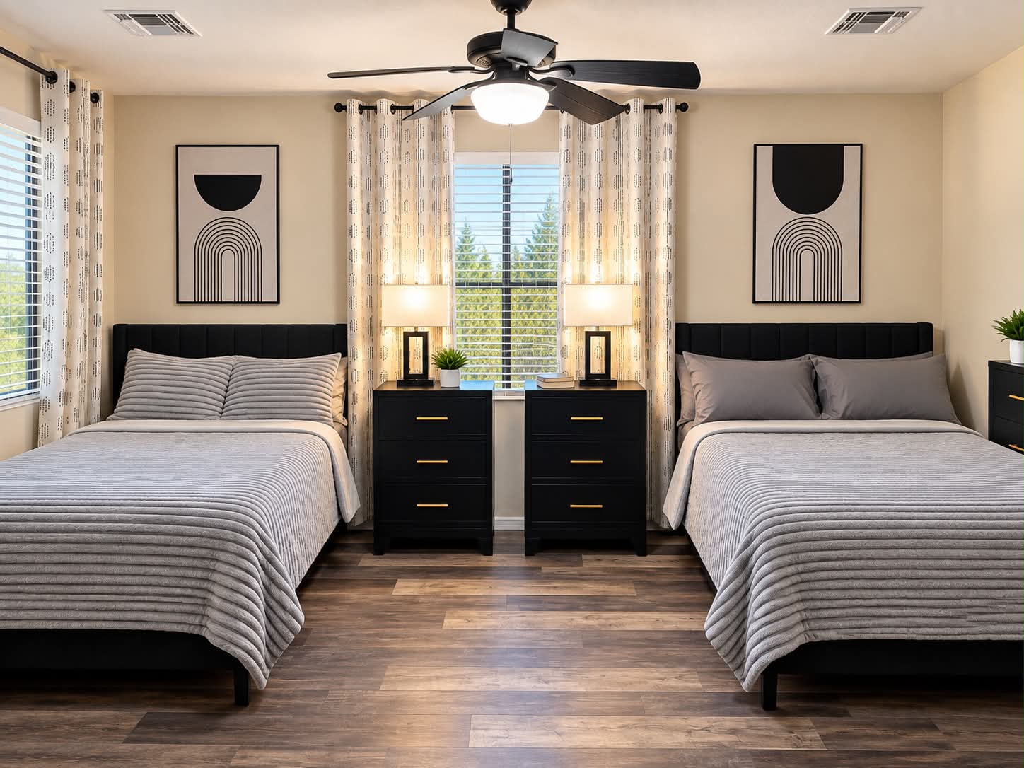 Shared residential bedroom at Excellence Recovery