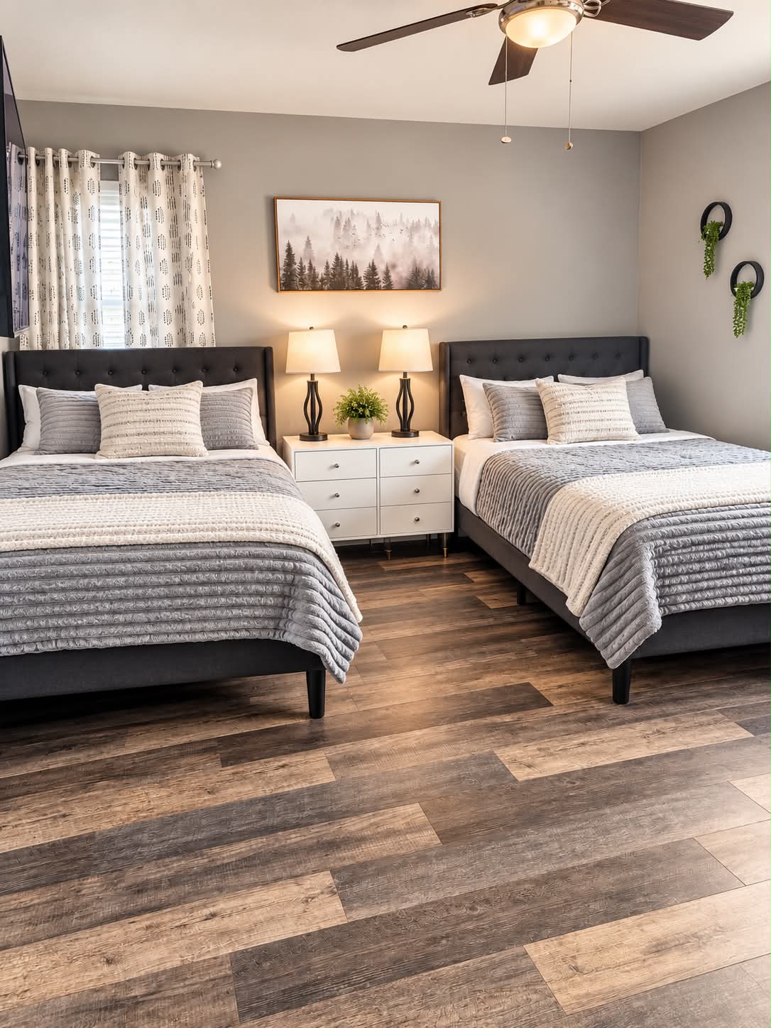 Shared bedroom and living accommodations at Excellence Recovery
